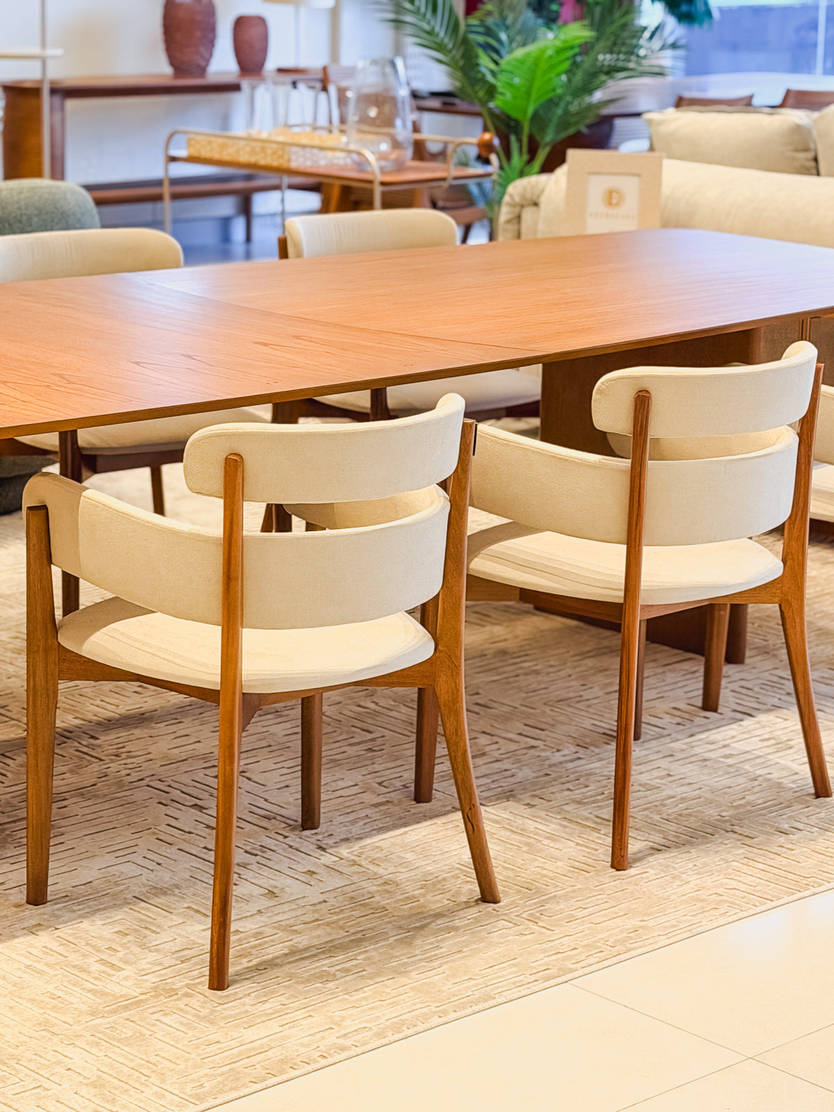 Mesa de Jantar Madeira de 3x1,20m