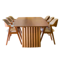 Mesa de Jantar Madeira de 3x1,20m