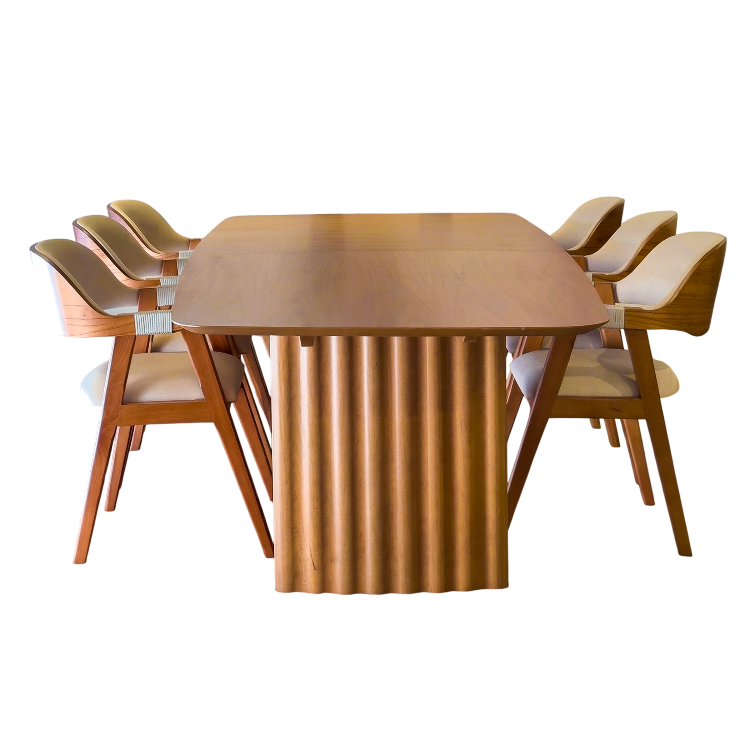 Mesa de Jantar Madeira de 3x1,20m