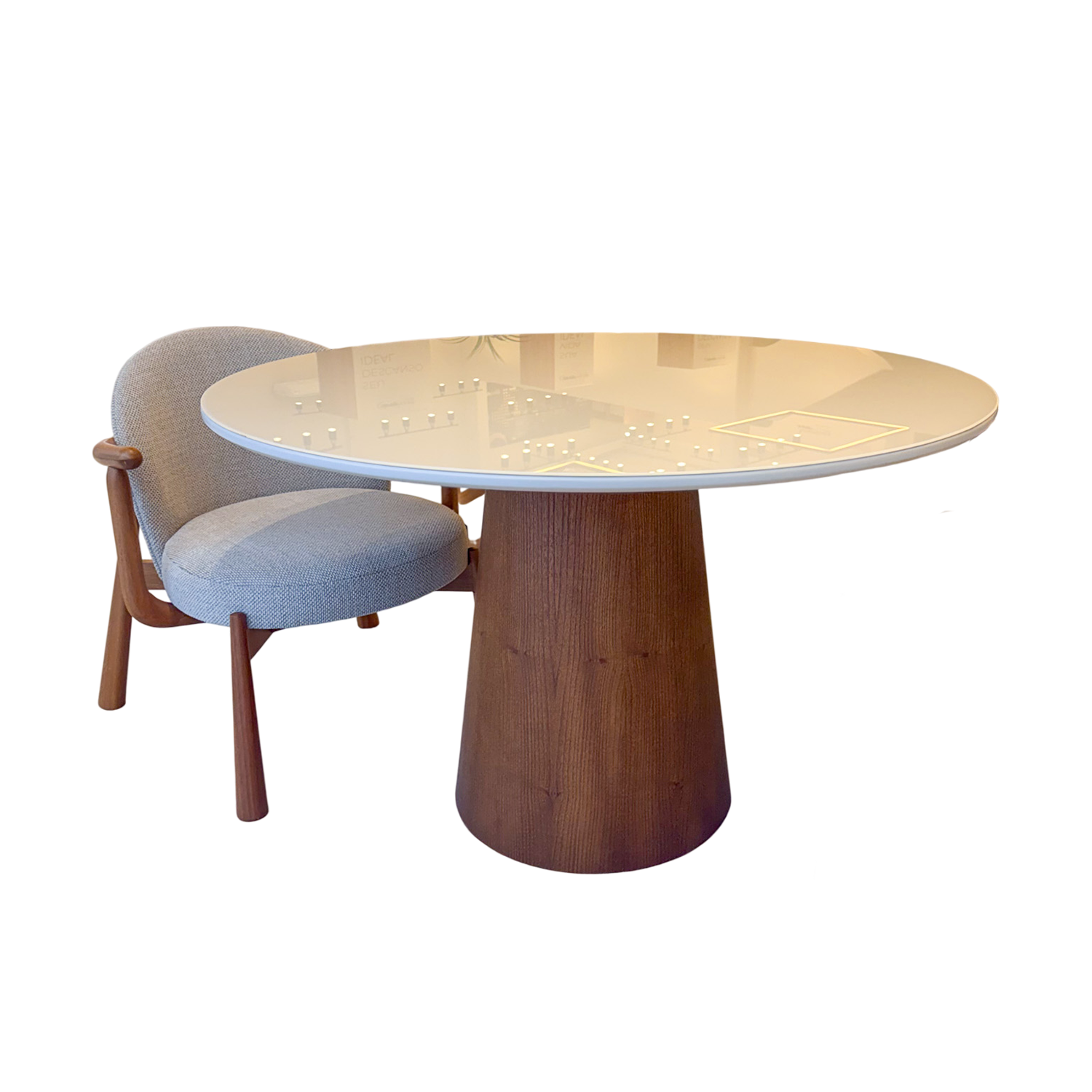 Mesa de Jantar Redonda 1,20m