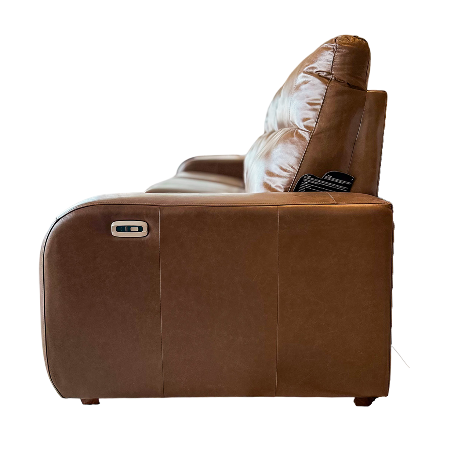 Sofa Retratil em Couro Automatizado de 3,20m
