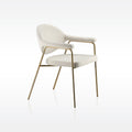 Cadeira Estofada Encosto Anatômico Slim Curve